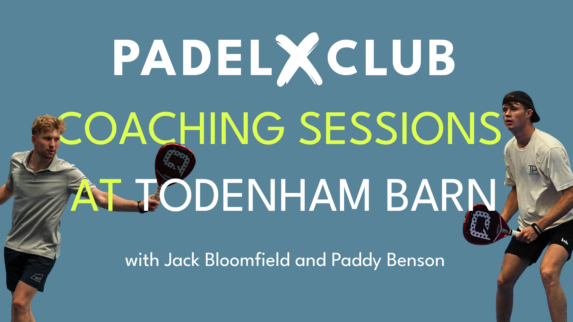 Padel X Coaching Now Live at Todenham Barn