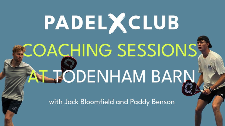 Padel X Coaching Now Live at Todenham Barn