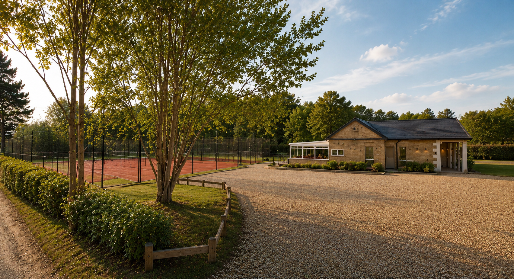 The Ponsbourne Club padel courts