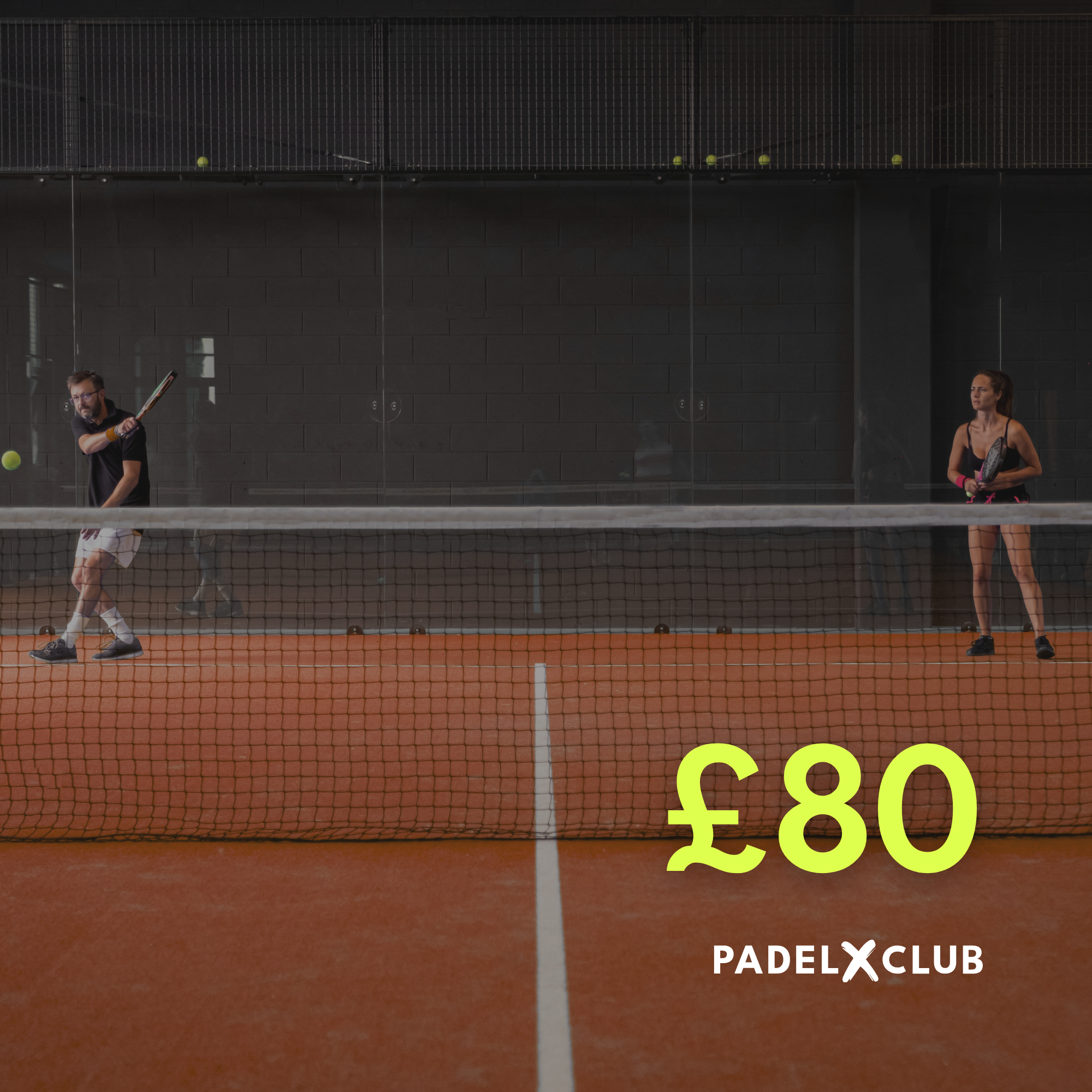 Court Time Gift Card (to be redeemed on Padel X Club UK app)