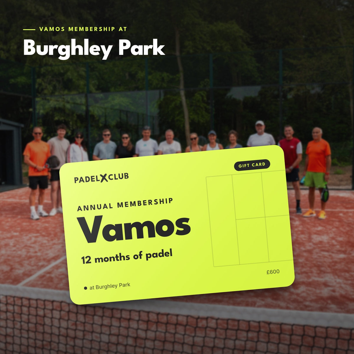 Vamos Annual Membership Gift Card