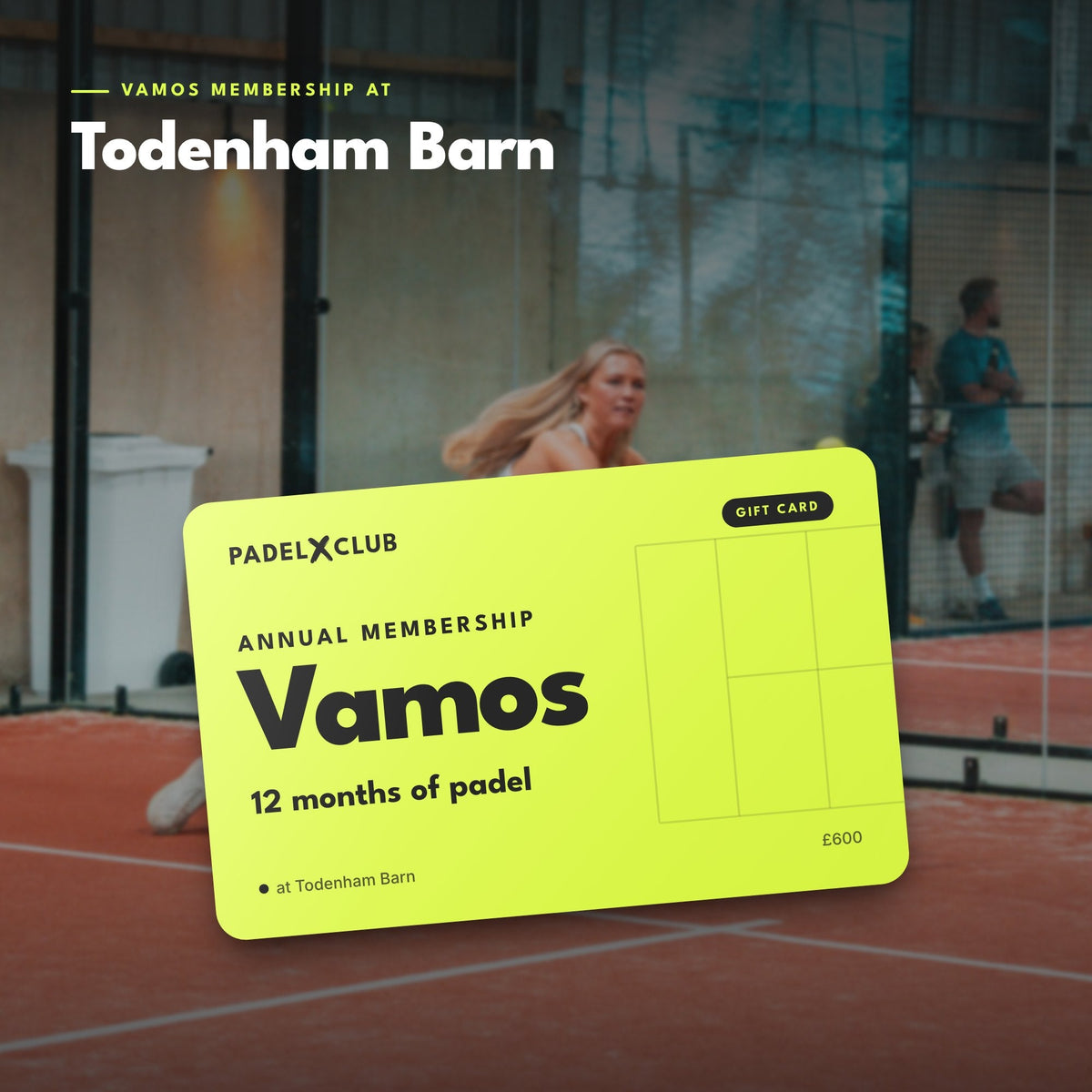 Vamos Annual Membership Gift Card